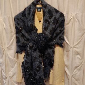 Ralph Lauren Navy and Black Women's Wrap